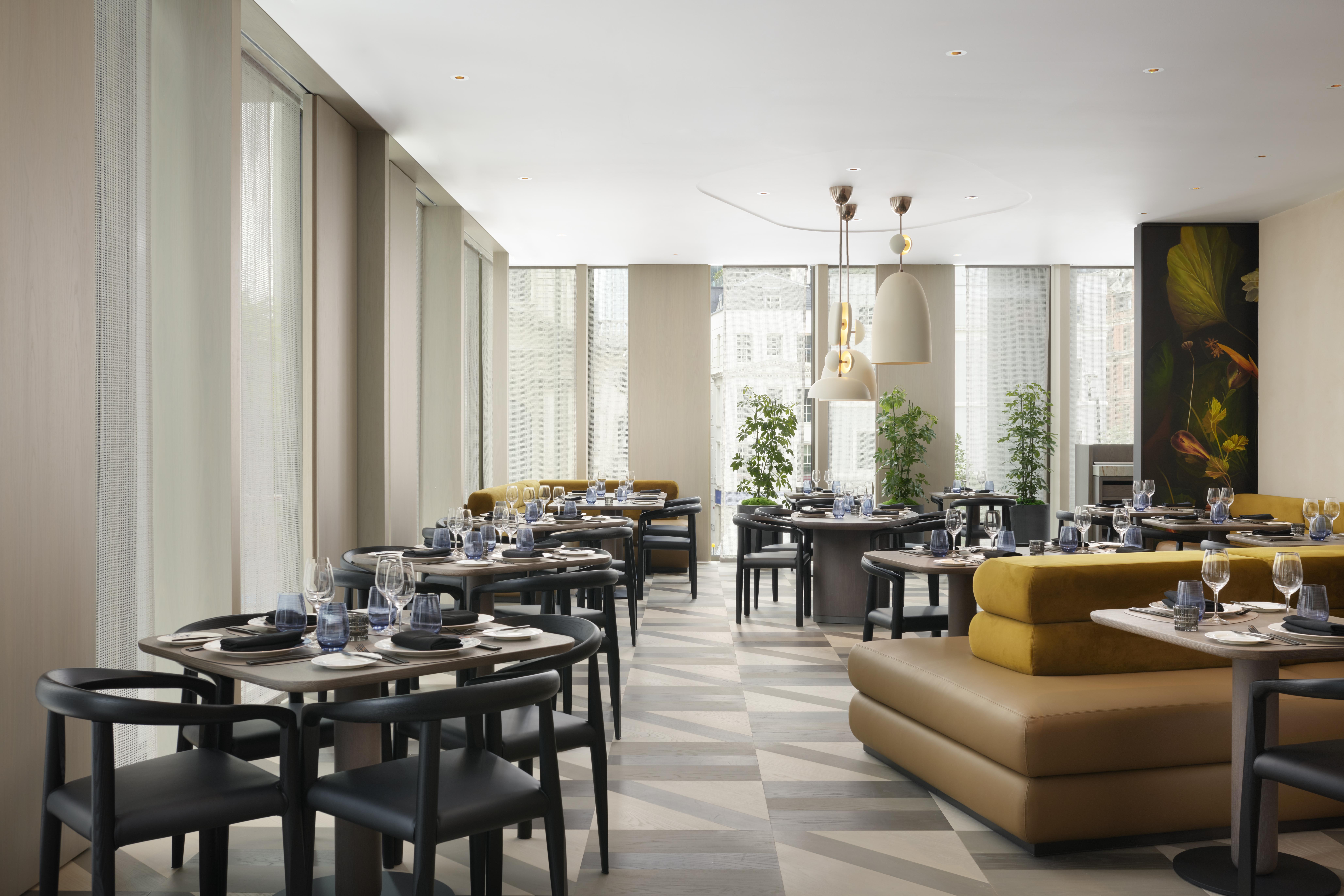 Pan Pacific London Hotel Kültér fotó The restaurant